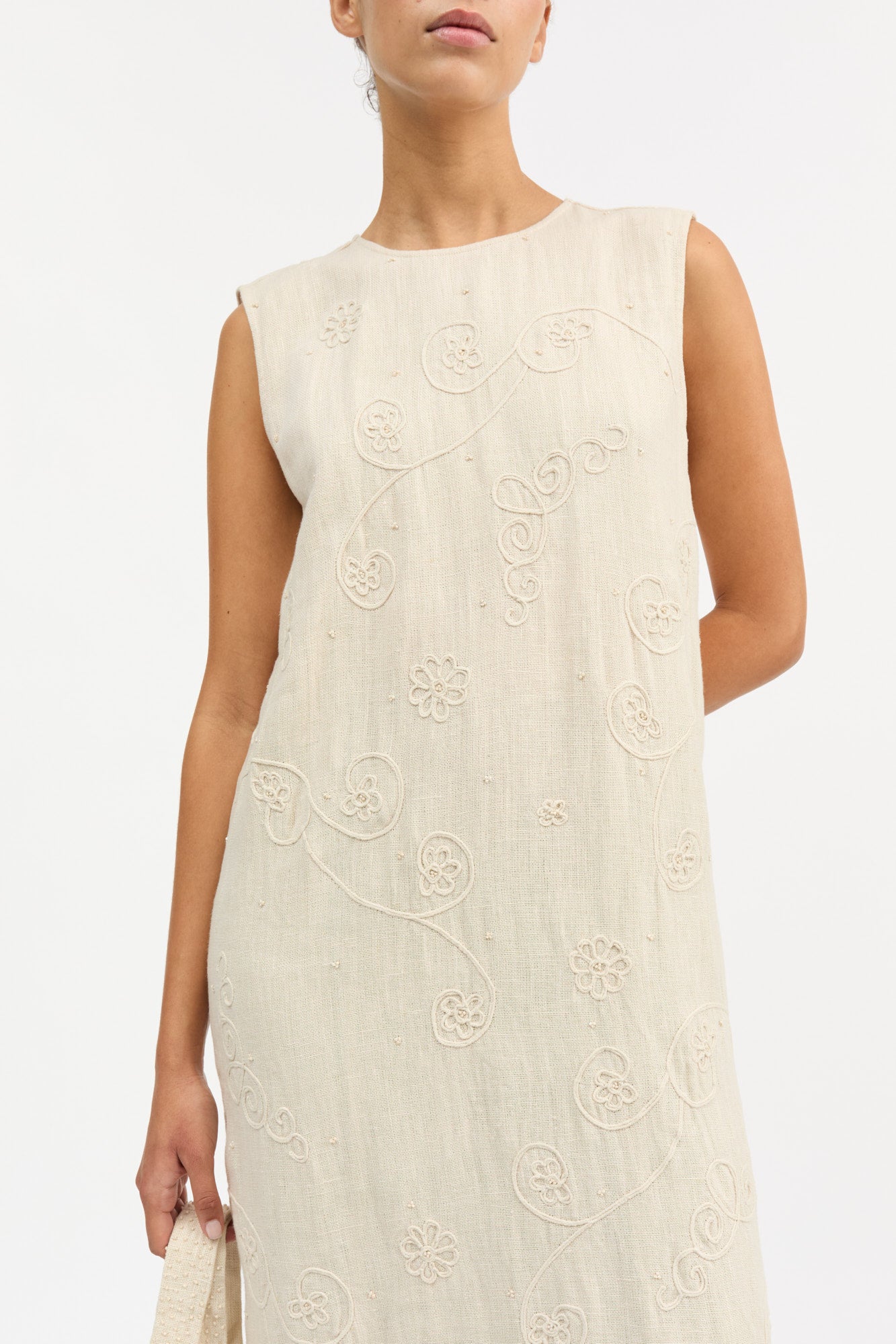 Skall Studio Fountain dress Dress Ecru